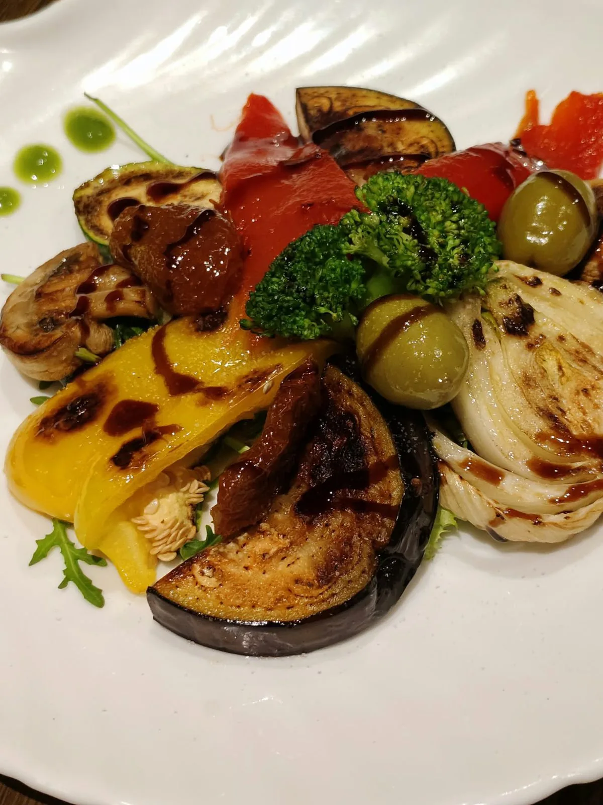 Grilled vegetables