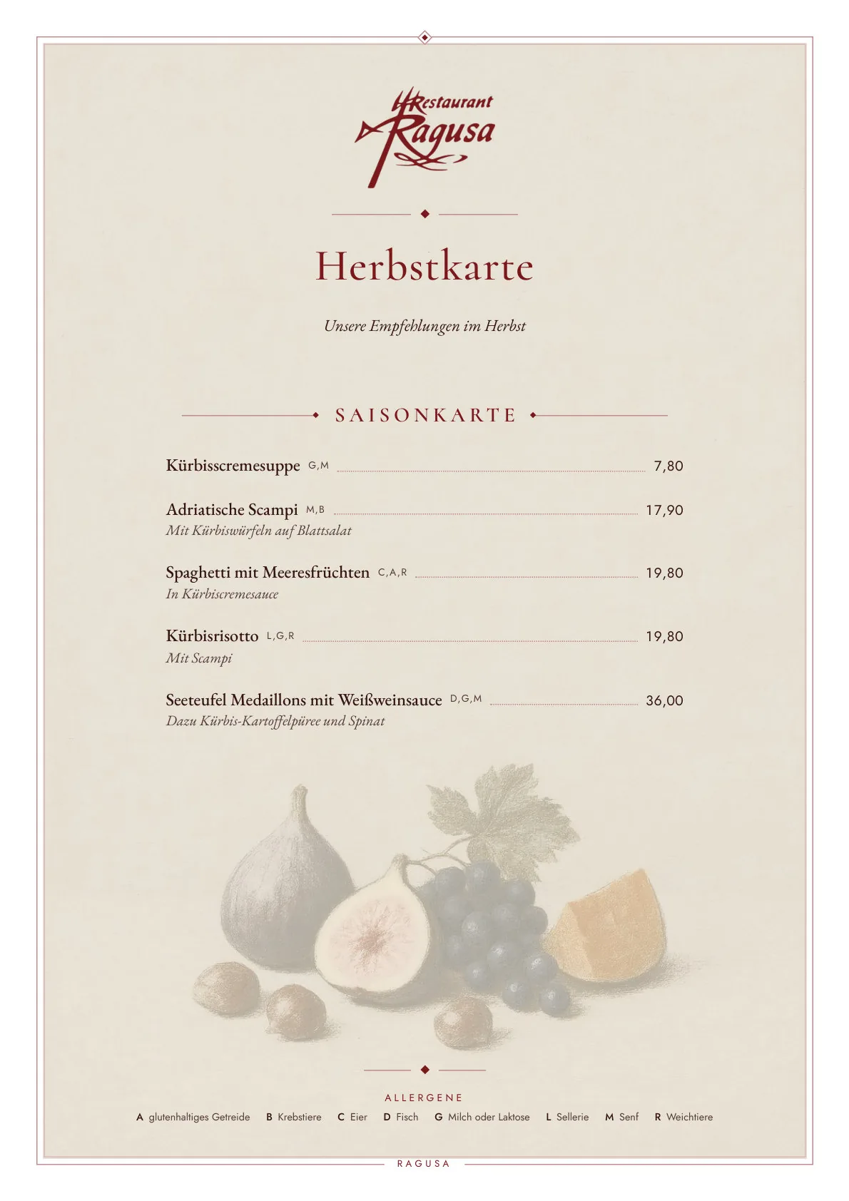 Unsere Empfehlungen im Herbst